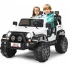 COSTWAY JEEP Voiture 4x4 Électrique 12V pour Enfants 3+ Ans, 2 Places,...
