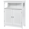 Costway - Meuble Salle de Bain/Rangement de Salle de Bain-2 Portes Per...