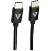 V7 - Câble USB - USB-C (M) pour USB-C (M) - USB 2.0 - 3 A - 2 m - noir