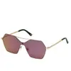 Les lunettes de soleil pour femmes sont des lunettes Web WE0213A Ø 59 mm
