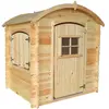 Maisonnette en Bois pour enfant - TIMBELA - H145 x 105 x 130 cm - Ep. ...