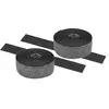 SUPACAZ Bartape de vélo, super collant, pistolet en métal plus bouchons noirs ano
