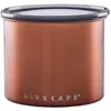 Planetary Design - Airscape - Koffiebonen - Voorraadpotten - Koffie - Lucht dicht - Staal - Geborsteld Koper Gloss - 250 gram