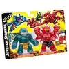 Duo de Figurines Goo Jit Zu Stretch Strikers Thrash vs Barbarian 11 cm