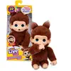 Peluche - LITTLE LIVE PETS - Mon bébé singe mini - Marron - Dès 4 ans