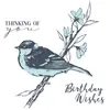 Sizzix Layered Clear Stamps Summer Bird 4stuks