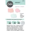 Sizzix Embossing Folder - Switchlits - Floral label