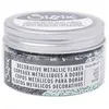 Effectz decorative metallic flakes silver - Sizzix