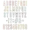 Sizzix Thinlits Die Set Alphanumeric Bulletin 43stuks