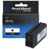 PrintAbout huismerk Inktcartridge 957XL (L0R40AE) Zwart Hoge capaciteit geschikt voor HP