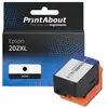 PrintAbout huismerk Inktcartridge 202XL (C13T02G14010) Zwart Hoge capa...