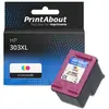 PrintAbout huismerk Inktcartridge 303XL (T6N03AE) 3-kleuren Geschikt v...