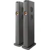 Enceintes sans fil hi-fi KEF LS60 Wireless Gris titane