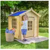 Cabane en Bois pour enfant TIMBELA - 113x111 cm - Ep. 13 mm - Pin / ép...