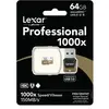 Lexar Professional - carte mémoire flash - 64 Go - microSDXC UHS-II
