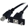 StarTech.com 1 ft Panel Mount USB Cable B to B - F/M - câble USB - 30 ...