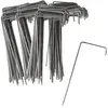 ZENLYS Lot de 250 Agrafes de fixation Métal pour toile de paillage ou ...