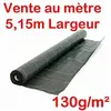 Toile Bache de paillage tissée Anti-Mauvaises Herbes 130g/m2 Vente au ...