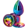 NSnovelties Plug anal Rear Assets Multicolor S