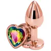 NS Novelties Rear Assets Multicolore Heart Plug Anal