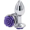 NS Novelties Rear Assets Rose Small Purple Purple Taille Unique