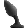 Renegade - Knock Knock Buttplug - Met Bewegende Metalen Kogel - Zwart
