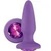 NS Novelties - Glams Gem Plug - Anal Toys Buttplugs Paars