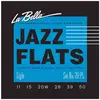 Labella 20PL - Jeu de cordes guitare électrique Jazz Flats - Light 11-...