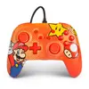 Manette filaire améliorée PowerA pour Nintendo Switch - Mario Vintage