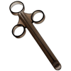 Injecteur de lubrifiant Shooter 10mL Noir - Insertion 10 x 1.5cm  