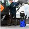 DREAMADE Nettoyage Haute Pression avec 2 roues, 140 bar, 1400w, 5.01 L...