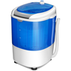 COSTWAY Mini Machine à Laver avec Essoreuse à Cuve Unique 2,5 KG Porta...
