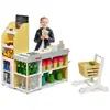 Costway Jeu D'imitation Jouet De Supermarché Pour Enfant Marchande En ...