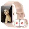 Blackview Montre connectée Femme avec Appels Bluetooth, 3 Bracelets, C...