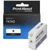 PrintAbout huismerk Inktcartridge T47AD Paars Geschikt voor Epson
