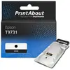 PrintAbout huismerk Inktcartridge T9731 Zwart Hoge capaciteit Geschikt...