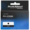 PrintAbout huismerk Inktcartridge PFI-030BK Zwart Geschikt voor Canon