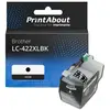 PrintAbout huismerk Inktcartridge LC-422XLBK Zwart Hoge capaciteit geschikt voor Brother