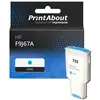 PrintAbout huismerk Inktcartridge F9J67A (728) Cyaan Extra hoge capaci...