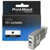 PrintAbout huismerk Inktcartridge PFI-320MBK Mat-zwart Hoge capaciteit...