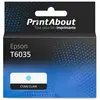 PrintAbout huismerk Inktcartridge T6035 Licht-cyaan Hoge capaciteit Ge...