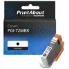 PrintAbout huismerk Inktcartridge PGI-72MBK Mat-zwart geschikt voor Canon