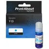PrintAbout huismerk Inktcartridge 113 (C13T06B240) Cyaan Geschikt voor...