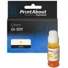 PrintAbout huismerk Inktcartridge GI-50Y Geel Hoge capaciteit geschikt voor Canon
