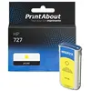 PrintAbout huismerk Inktcartridge B3P21A (727) Geel Hoge capaciteit Ge...
