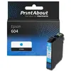 PrintAbout huismerk Inktcartridge 604 (C13T10G24010) Cyaan Geschikt vo...