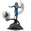 Iron Studios Statue Femme Invisible Et Franklin Art Scale 1/10 Les 4 F...
