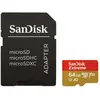 SANDISK Extreme Microsdhc 64Gb - Carte Micro SD avec adaptateur
