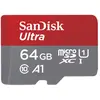 Carte Mémoire MicroSDXC Sandisk Ultra 64 Go - Classe 10 UHS-I - Vitess...