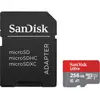 Carte mémoire MicroSD UHS-I SanDisk Ultra A1 256 Go Rouge et gris